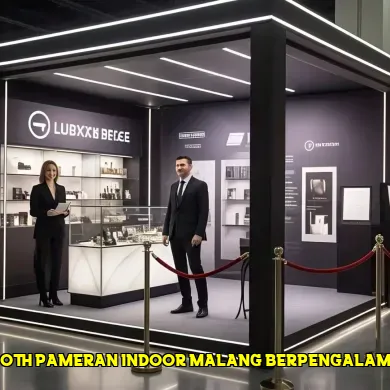 booth pameran indoor malang berpengalaman